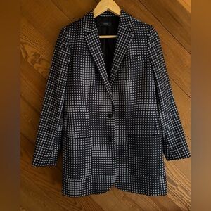 Joseph Boy Fit Cravate Print 100% silk blazer FR 38